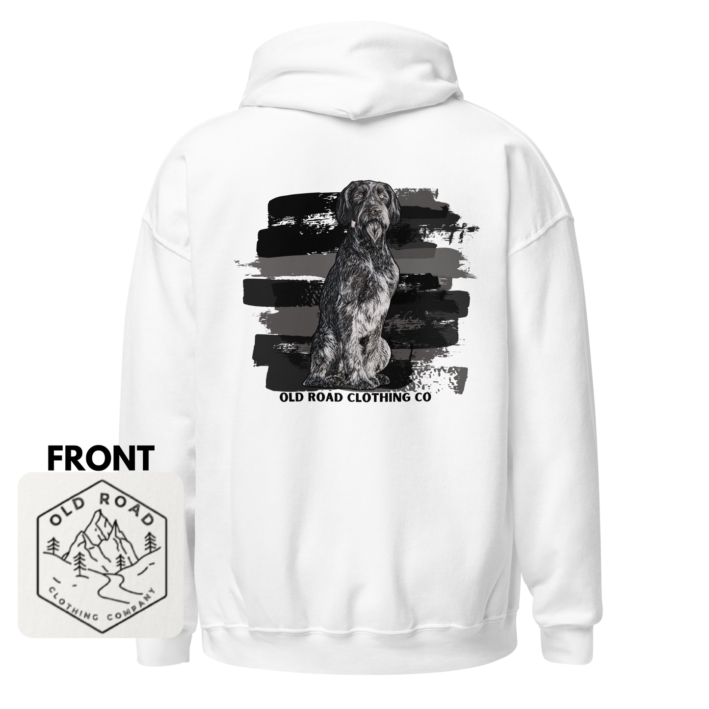 German Wirehaired Pointer Hoodie | Duck Hunting Hoodie | Waterfowl Hunting Hoodie| Bird Hunting Hoodie | GWP | Bird Dog Hoodie