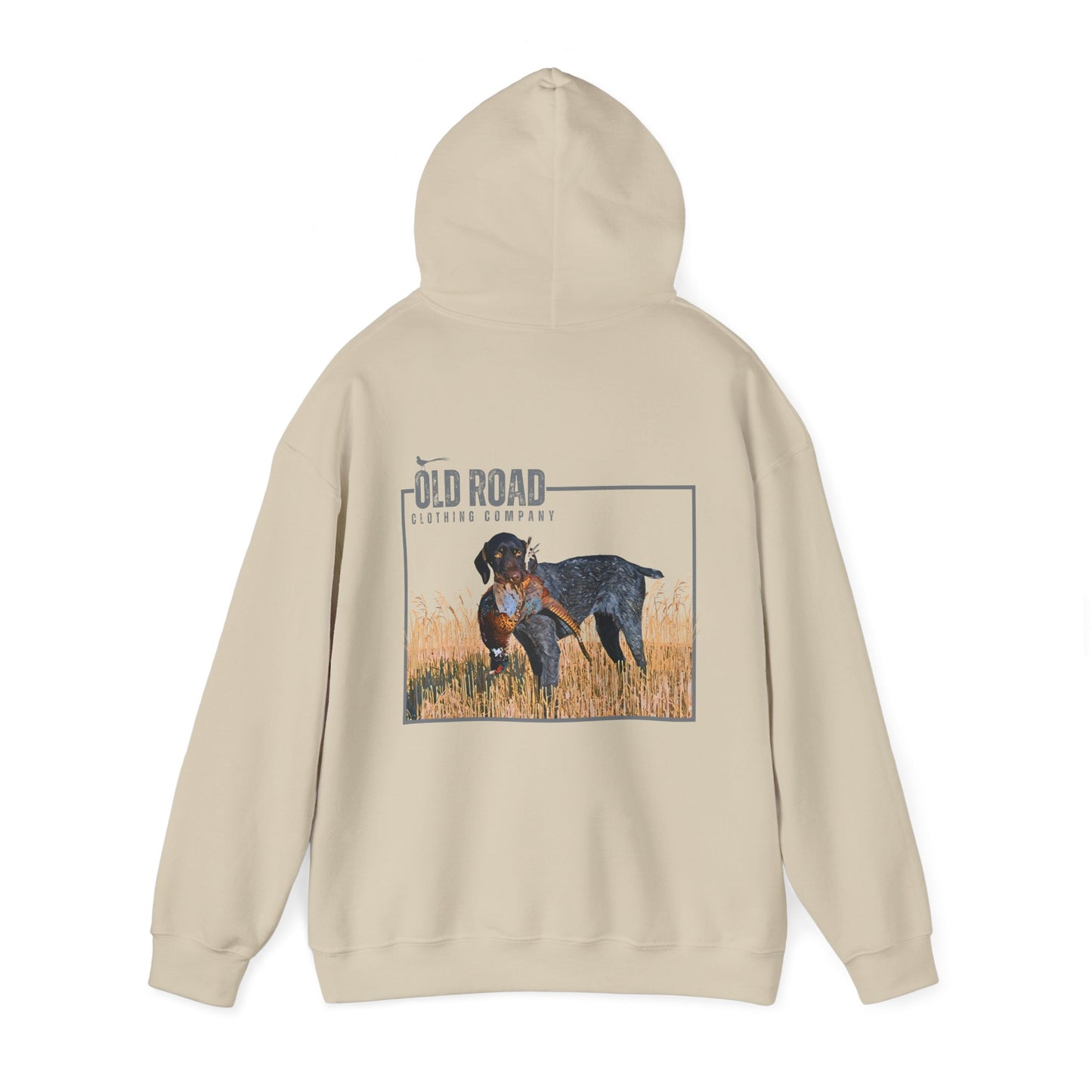 GSP Holding Pheasant Pheasant Hunting German Shorthaired Pointer | Pheasant Hunting Hoodie | Bird Hunting | Bird Dogs | Hunting Dog