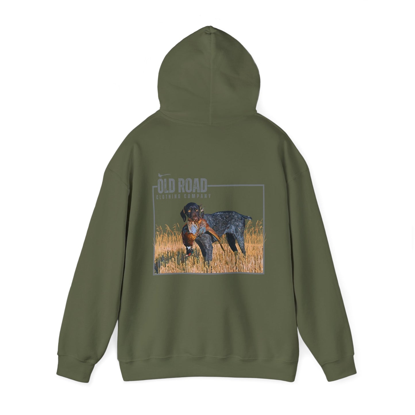 GSP Holding Pheasant Pheasant Hunting German Shorthaired Pointer | Pheasant Hunting Hoodie | Bird Hunting | Bird Dogs | Hunting Dog