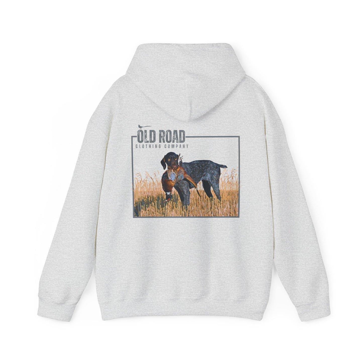 GSP Holding Pheasant Pheasant Hunting German Shorthaired Pointer | Pheasant Hunting Hoodie | Bird Hunting | Bird Dogs | Hunting Dog