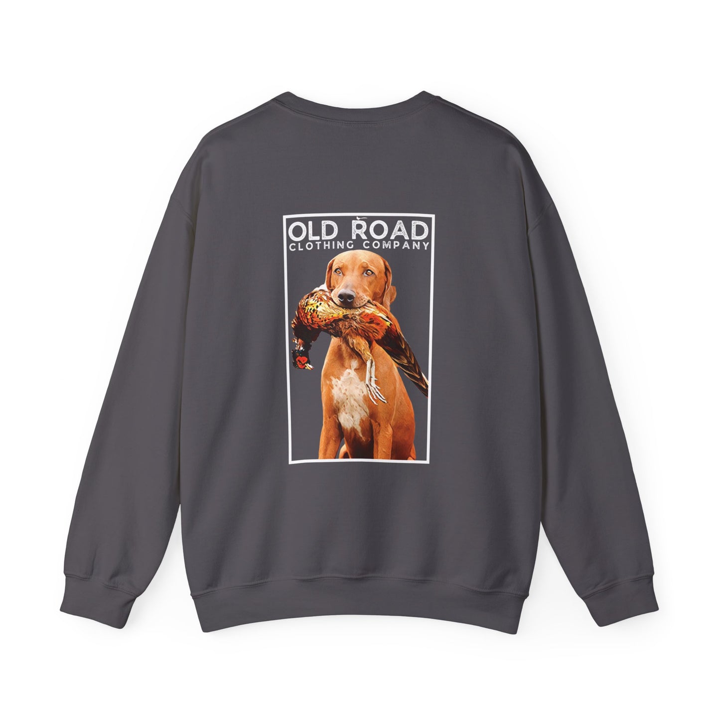 Crewneck Sweatshirt Vizsla Dog T Shirt | Pheasant Hunting T Shirt | Hunting Dog T Shirt | Upland Hunting T Shirt | Bird Hunting T Shirt | Bird Dog T Shirt