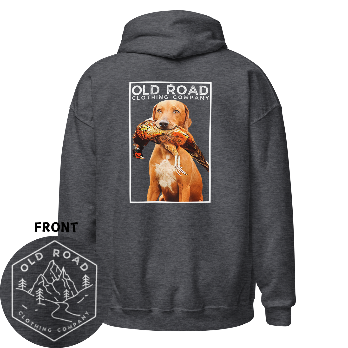 Hoodie Vizsla Dog T Shirt | Pheasant Hunting T Shirt | Hunting Dog T Shirt | Upland Hunting T Shirt | Bird Hunting T Shirt | Bird Dog T Shirt