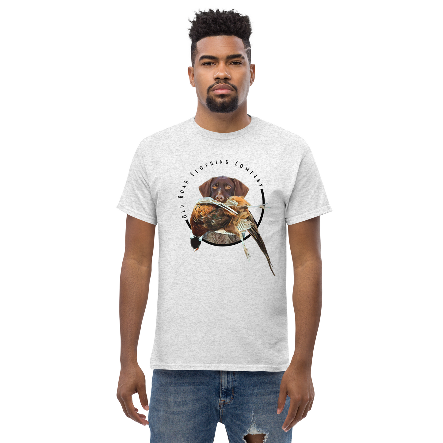 Pheasant Hunting T Shirt | German Shorthaired Pointer T Shirt | GSP T Shirt | Bird Hunting | Hunting Dog | Upland Hunting T Shirt