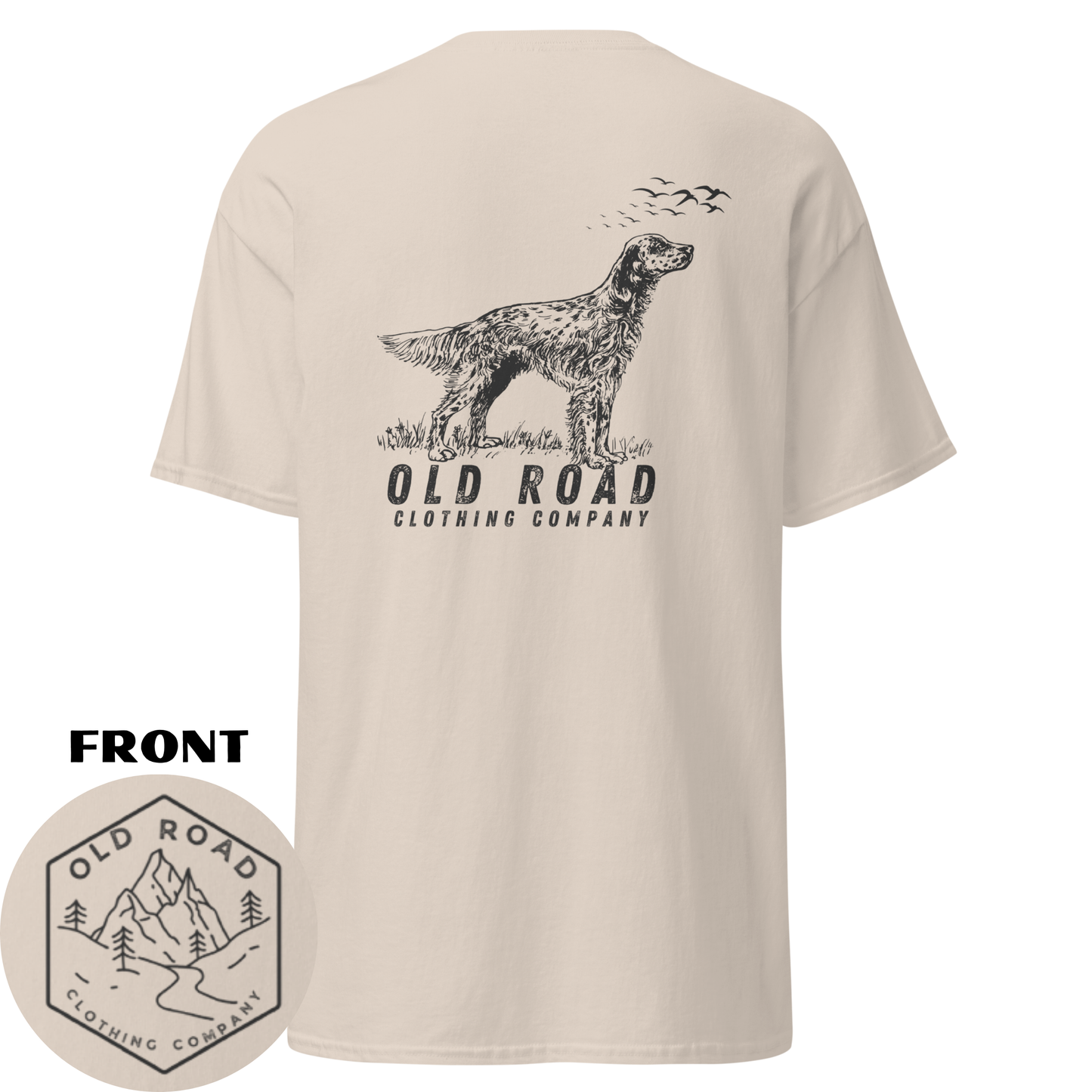 English Setter T Shirt | Bird Hunting T Shirt | Bird Dog | Working English Setter | Gifts for Hunters | English Setter Dog