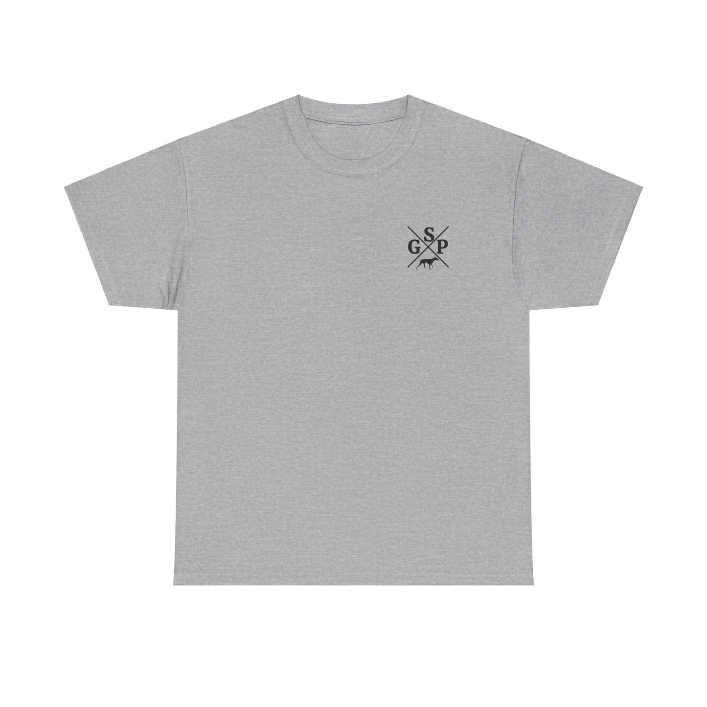 GSP | Cross Shirt | GSP X | German Shorthaired Pointer T shirt | Upland Hunting Shirt | GSP Pointing | Hunting Shirt | Bird Hunting
