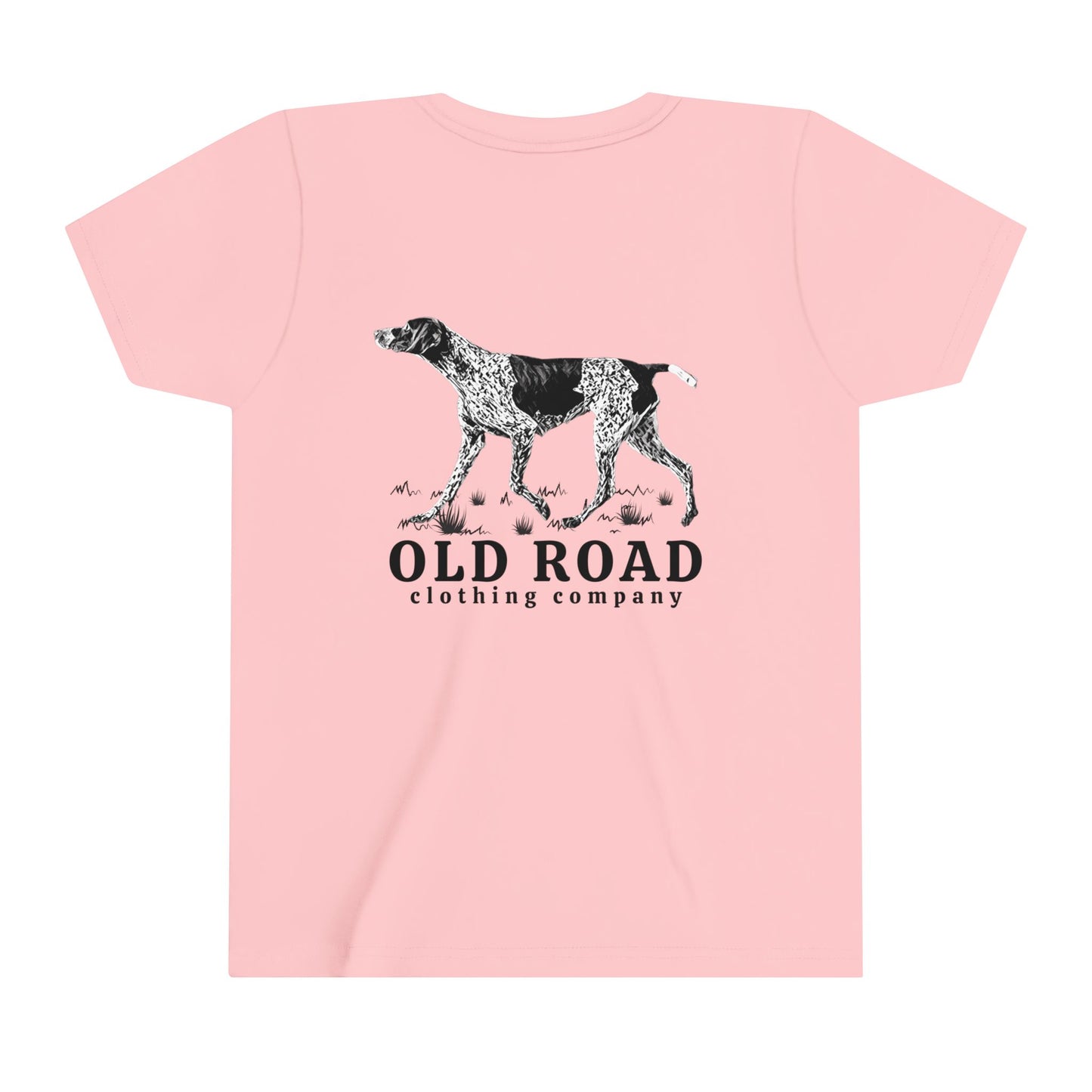GSP Youht T Shirt | Cross Shirt | GSP X | German Shorthaired Pointer T shirt | Upland Hunting Shirt | GSP Pointing | Hunting Shirt | Bird Hunting