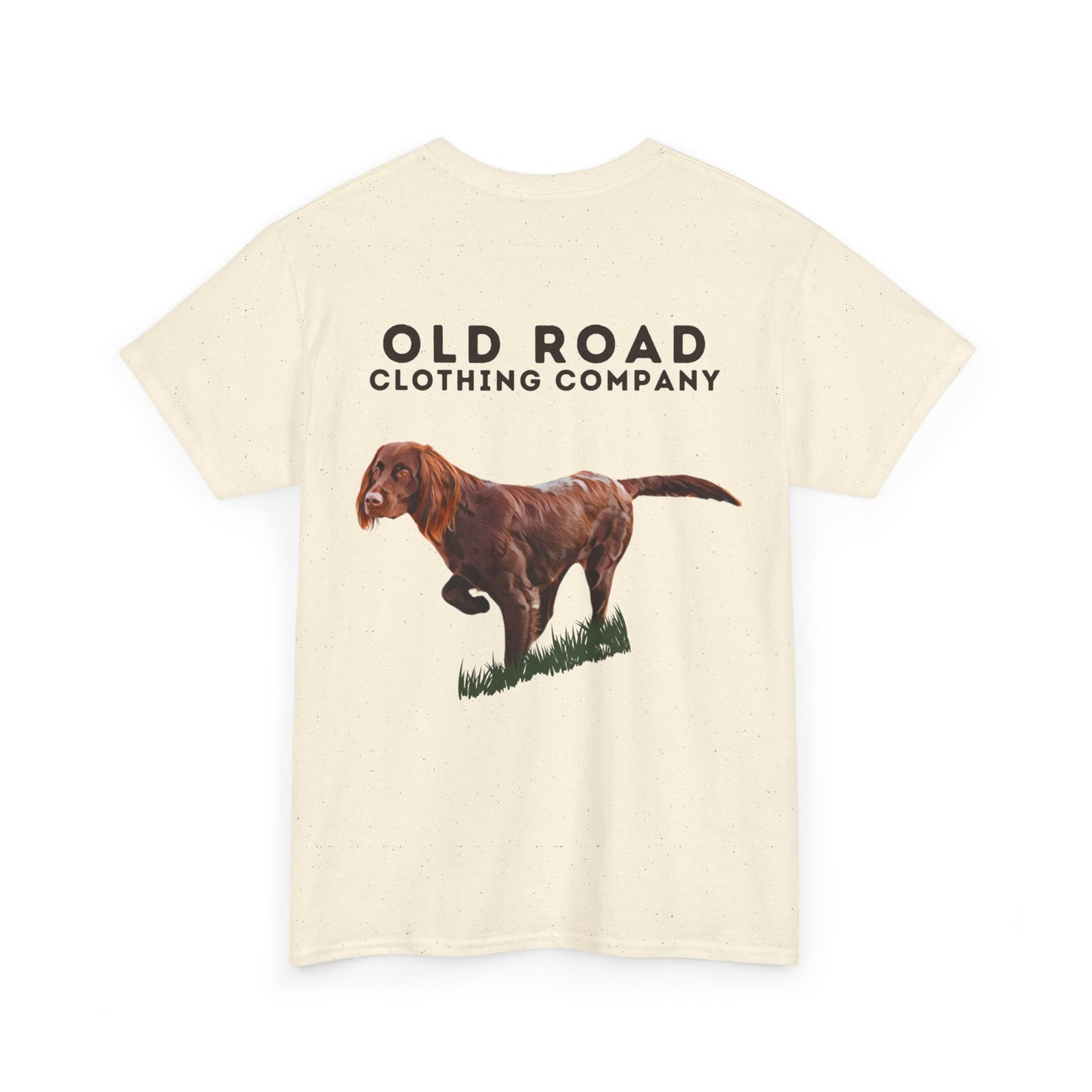 Brittany Dog Pointing | Working Brittany Spaniel Dog T Shirt | Pheasant Hunting T Shirt | Upland Hunting T Shirt | Mens Hunting T Shirt | Bird Hunting T Shirt