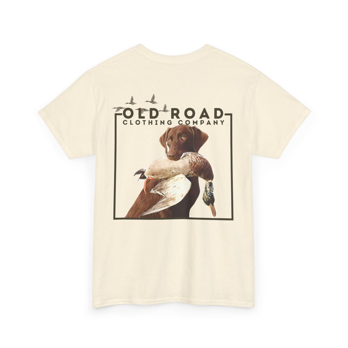 Labrador Retriever Duck Hunting T Shirt | Lab Retrieving Duck | Duck Hunting | Hunting Dog Shirt | Chocolate Lab | Waterfowl Shirt