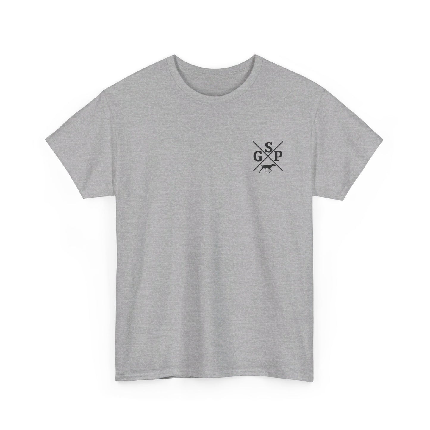 GSP | Cross Shirt | GSP X | German Shorthaired Pointer T shirt | Upland Hunting Shirt | GSP Pointing | Hunting Shirt | Bird Hunting