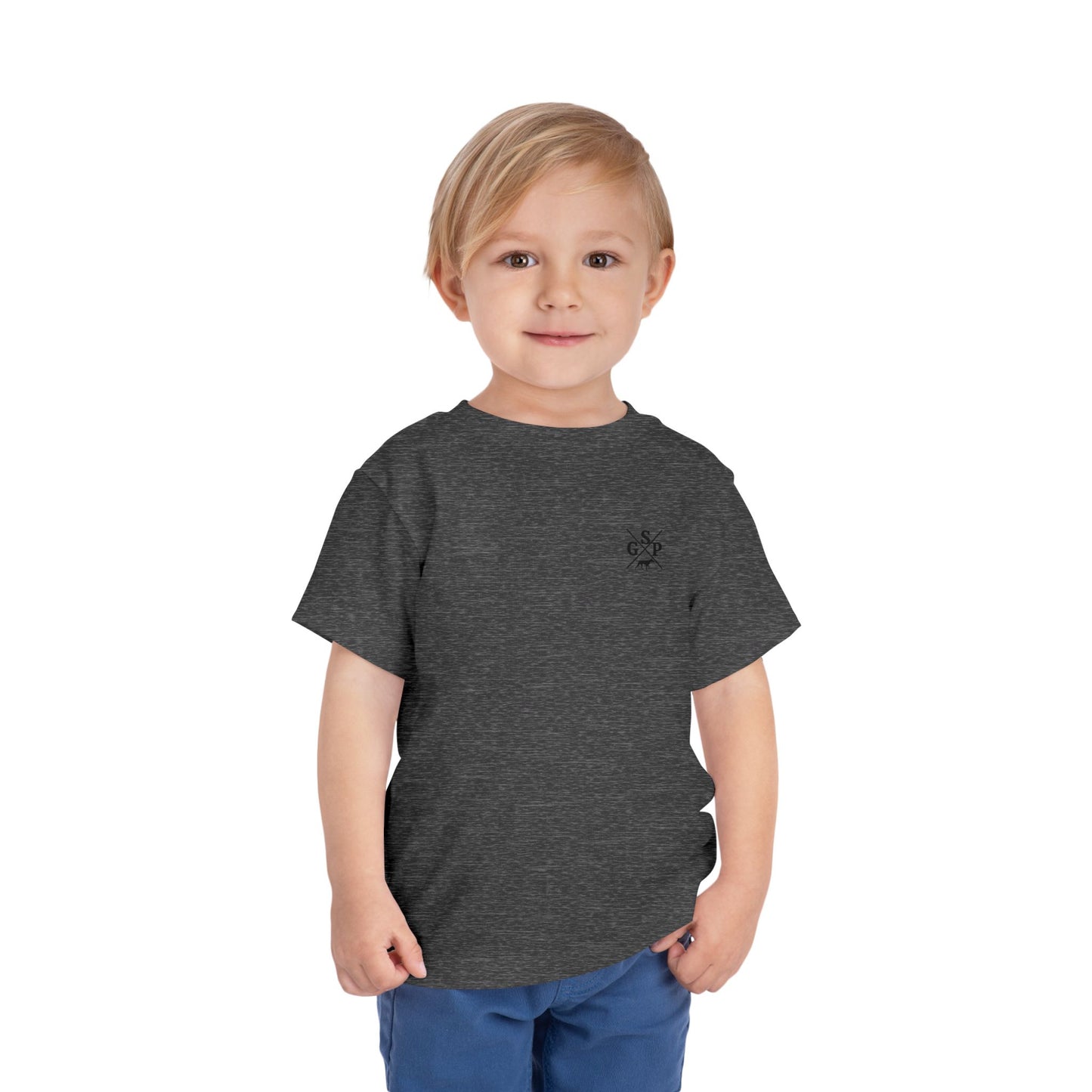 GSP Toddler T Shirt | Cross Shirt | GSP X | German Shorthaired Pointer T shirt | Upland Hunting Shirt | GSP Pointing | Hunting Shirt | Bird Hunting