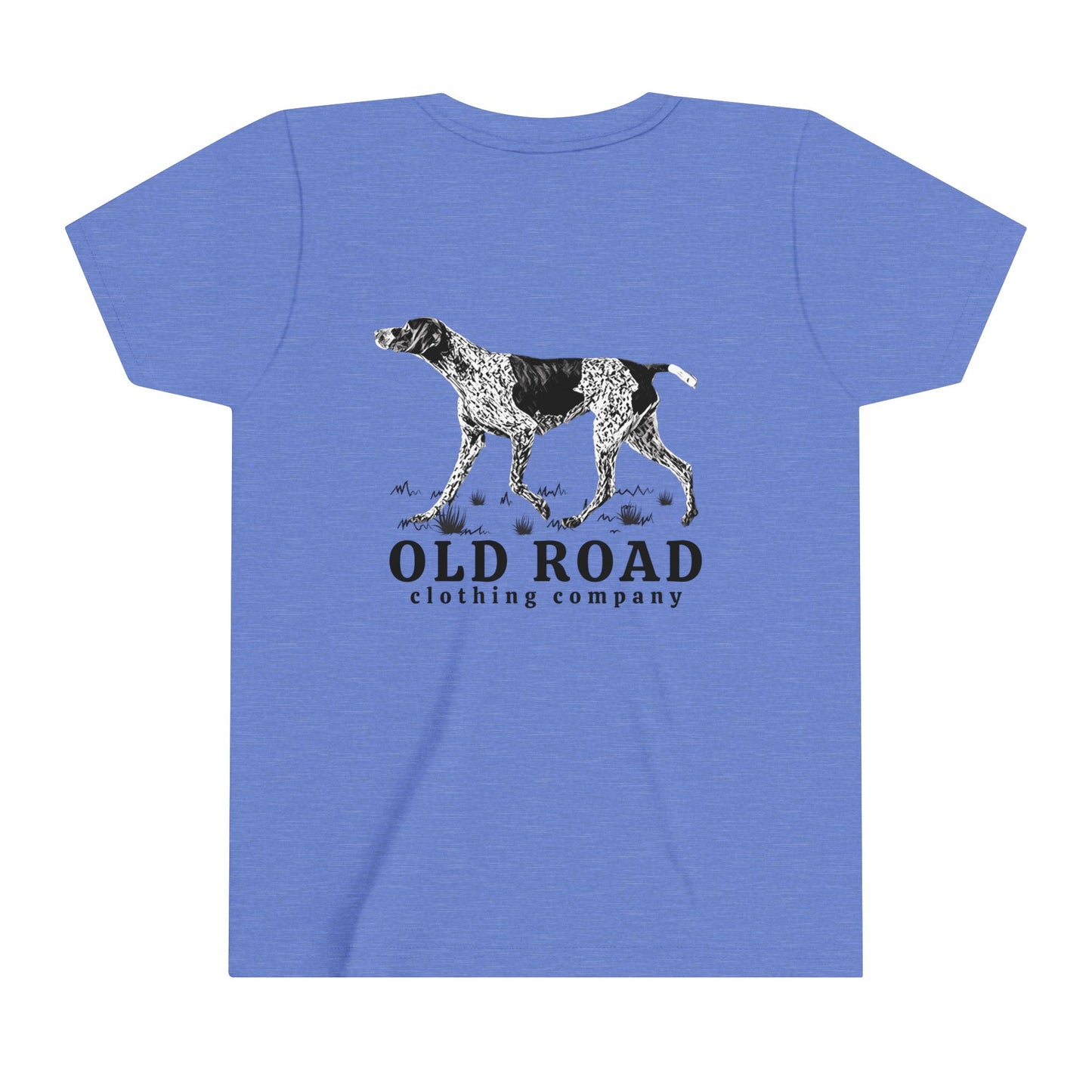 GSP Youht T Shirt | Cross Shirt | GSP X | German Shorthaired Pointer T shirt | Upland Hunting Shirt | GSP Pointing | Hunting Shirt | Bird Hunting