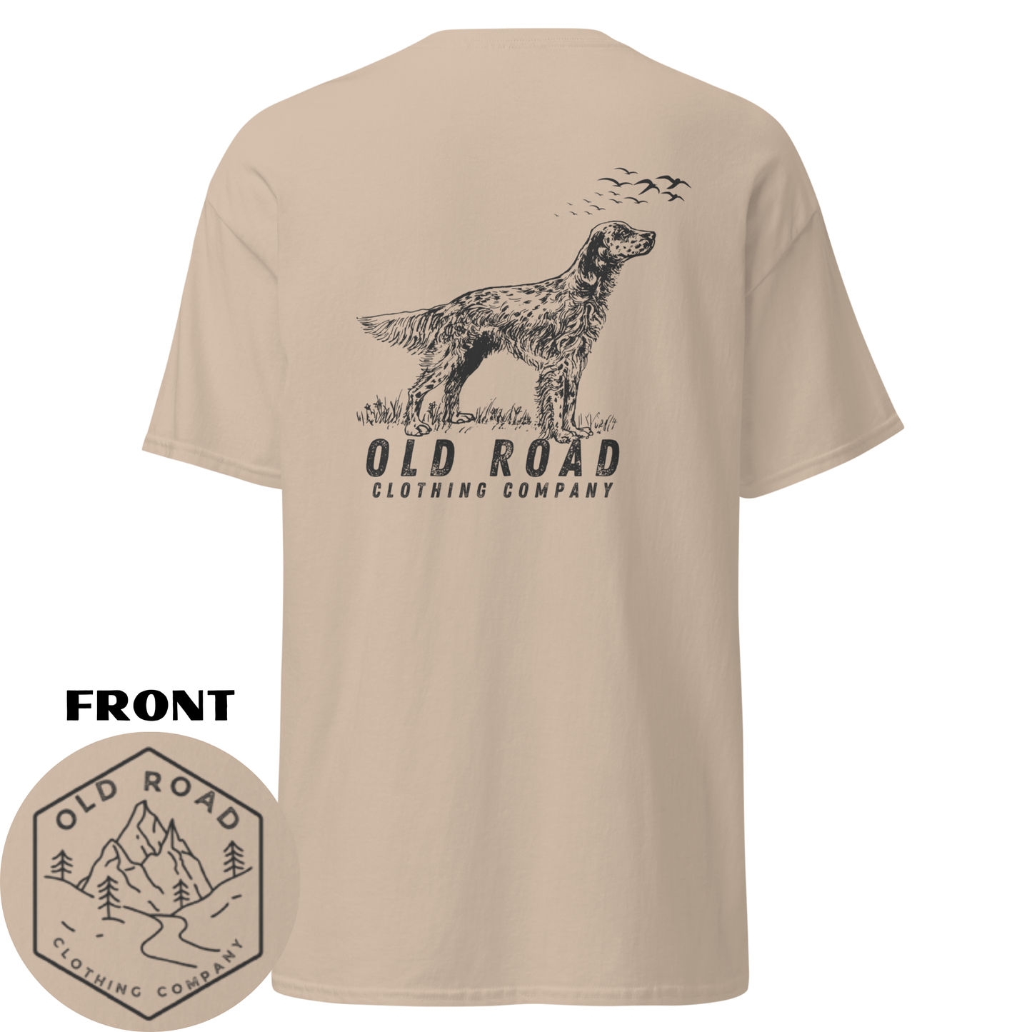 English Setter T Shirt | Bird Hunting T Shirt | Bird Dog | Working English Setter | Gifts for Hunters | English Setter Dog