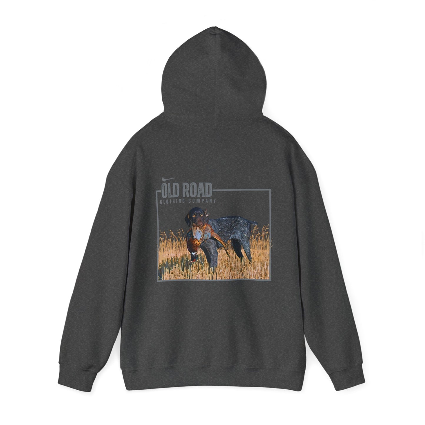 GSP Holding Pheasant Pheasant Hunting German Shorthaired Pointer | Pheasant Hunting Hoodie | Bird Hunting | Bird Dogs | Hunting Dog