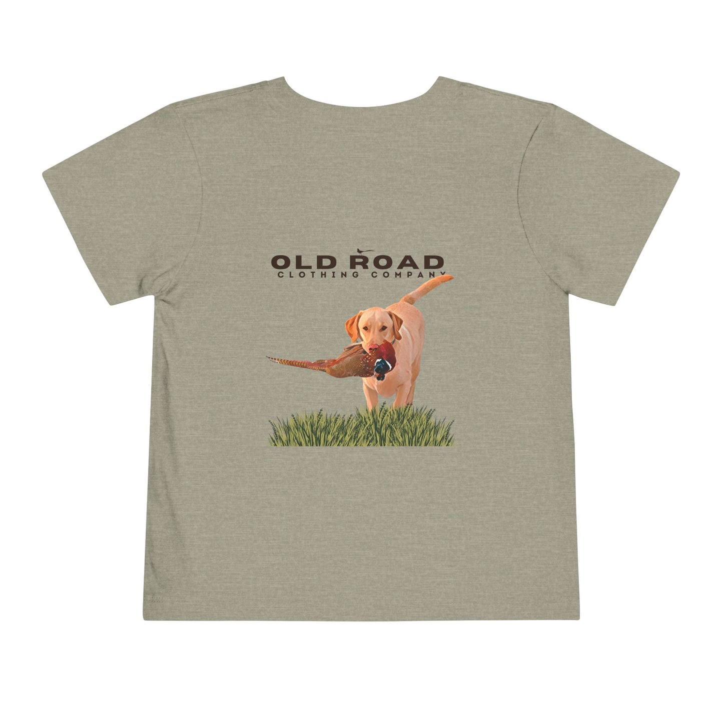 Labrador Retriever Toddler T Shirt | Pheasant Hunting | Yellow Lab | Working Labrador Dog | Hunting Dog | Lab and Pheasants | Bird Hunting T Shirt