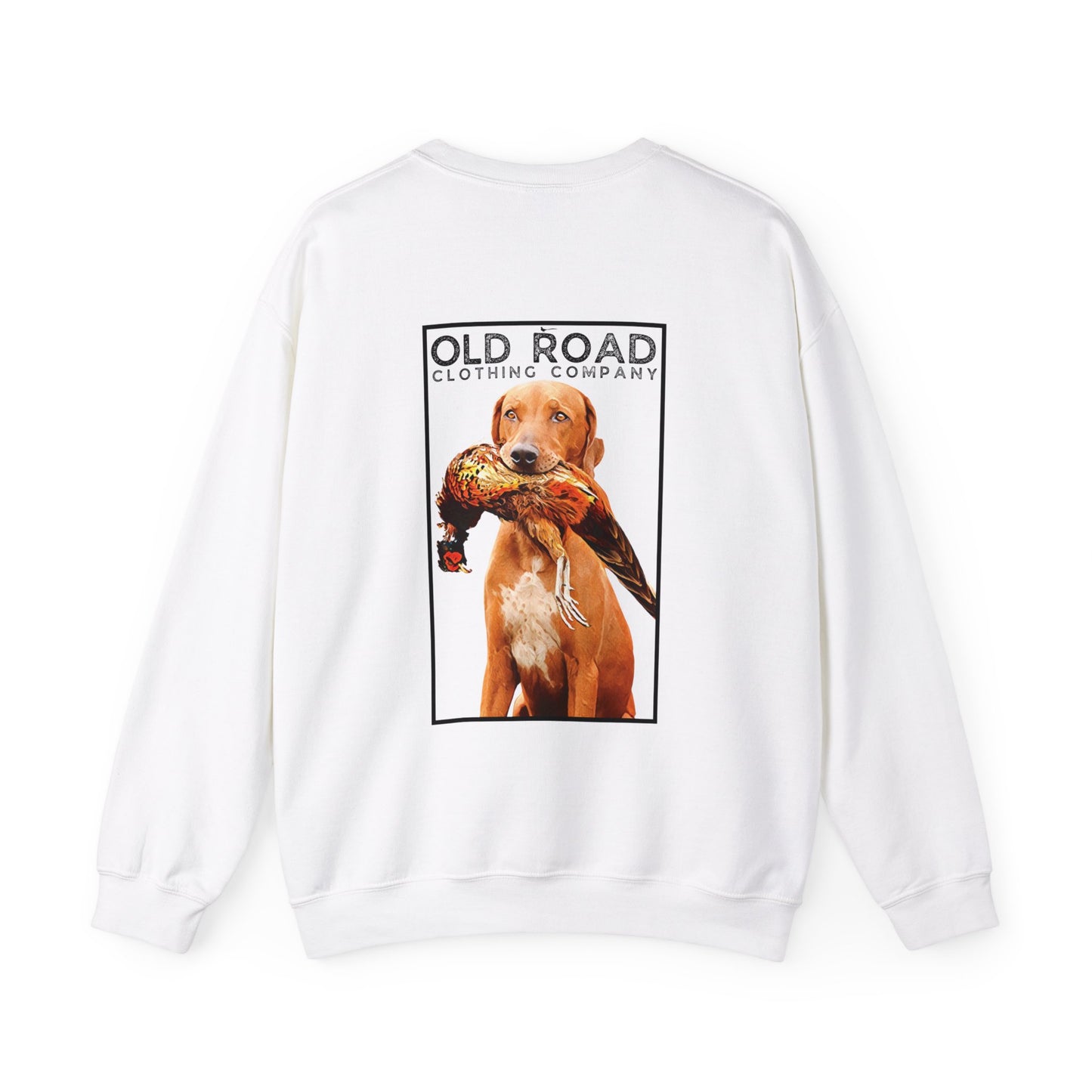 Crewneck Sweatshirt Vizsla Dog T Shirt | Pheasant Hunting T Shirt | Hunting Dog T Shirt | Upland Hunting T Shirt | Bird Hunting T Shirt | Bird Dog T Shirt