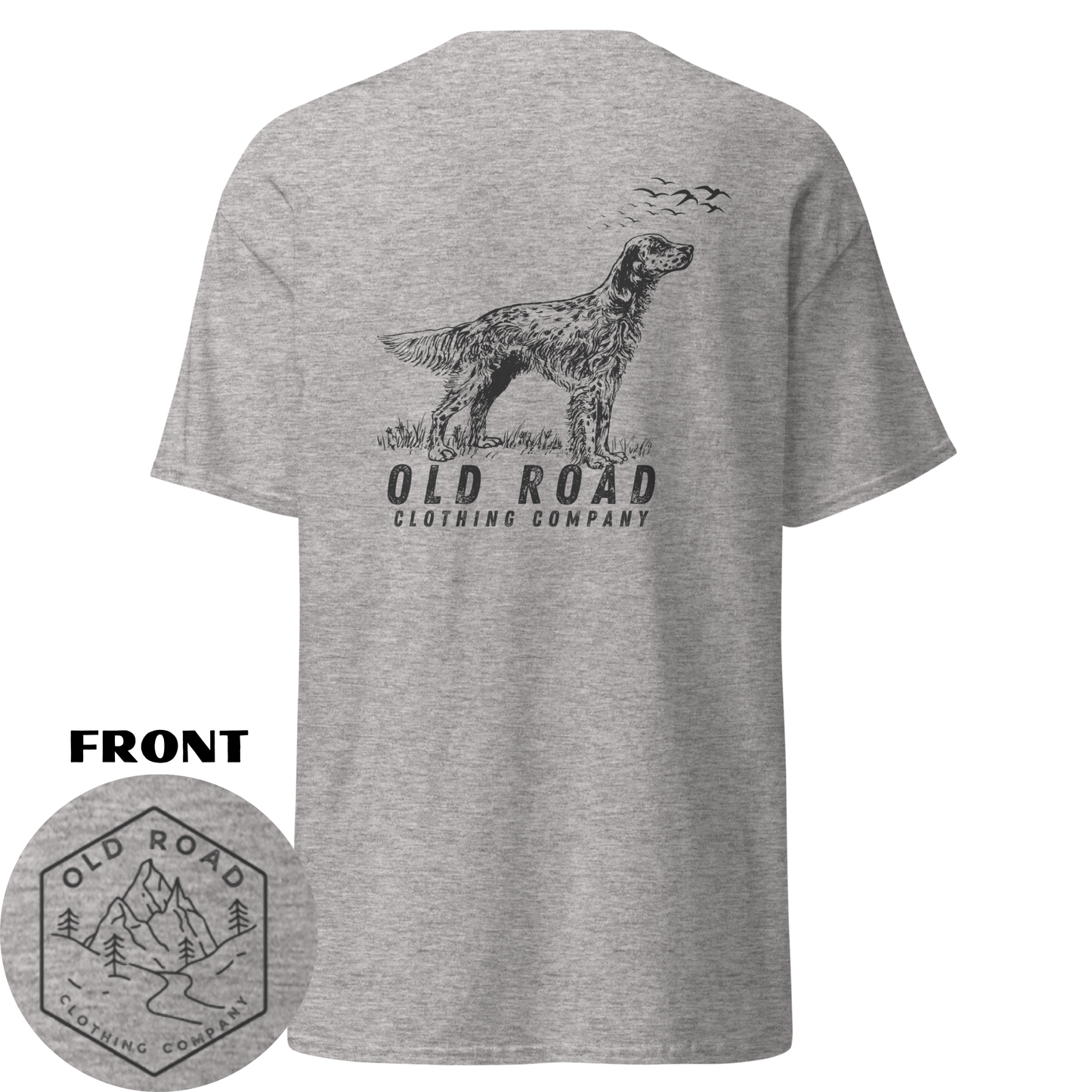 English Setter T Shirt | Bird Hunting T Shirt | Bird Dog | Working English Setter | Gifts for Hunters | English Setter Dog