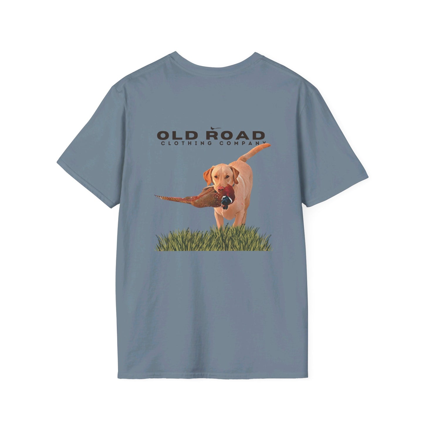 Labrador Retriever T Shirt | Pheasant Hunting | Yellow Lab | Working Labrador Dog | Hunting Dog | Lab and Pheasants | Bird Hunting T Shirt