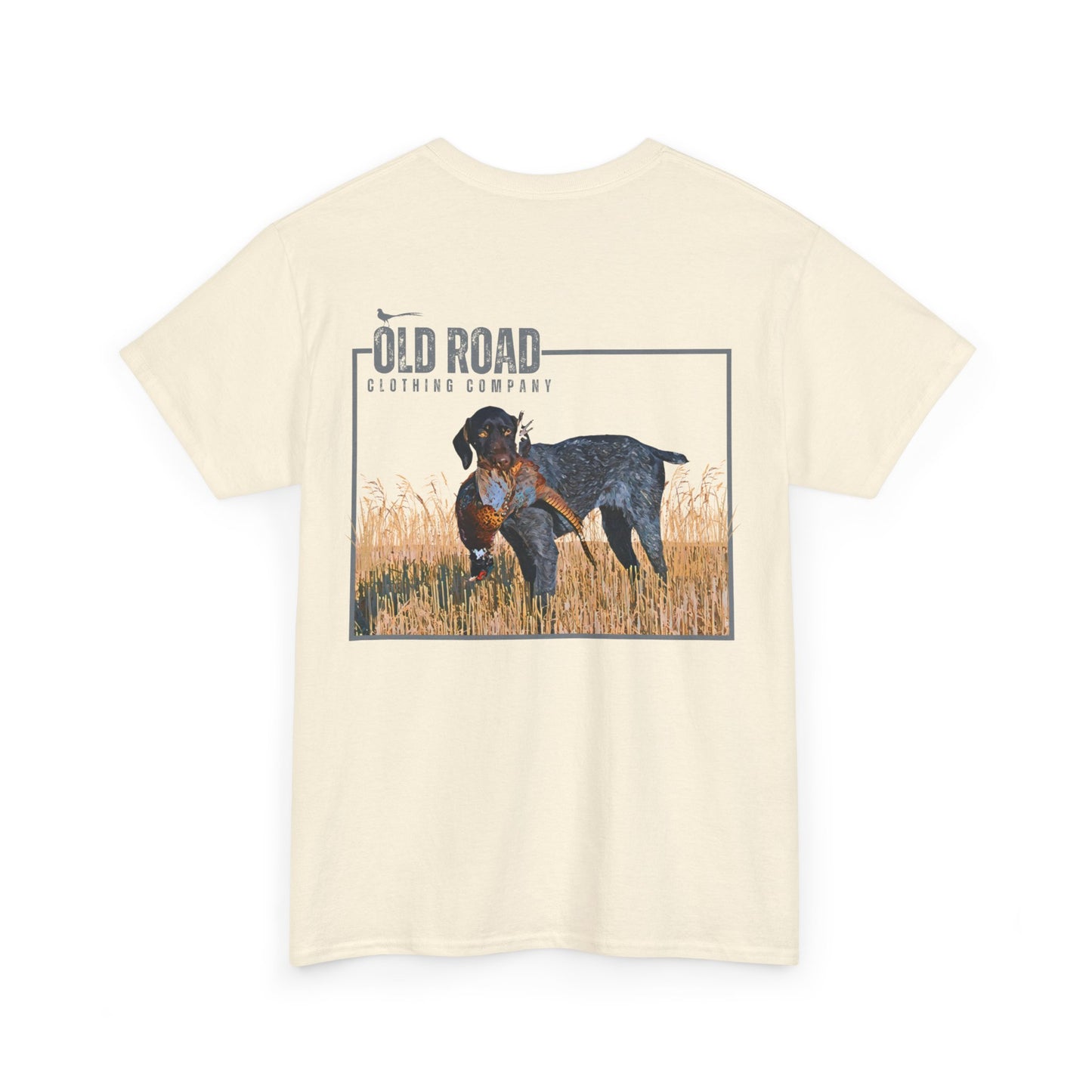 GSP Holding Pheasant T Shirt | Pheasant Hunting German Shorthaired Pointer | Pheasant Hunting Hoodie | Bird Hunting | Bird Dogs | Hunting Dog