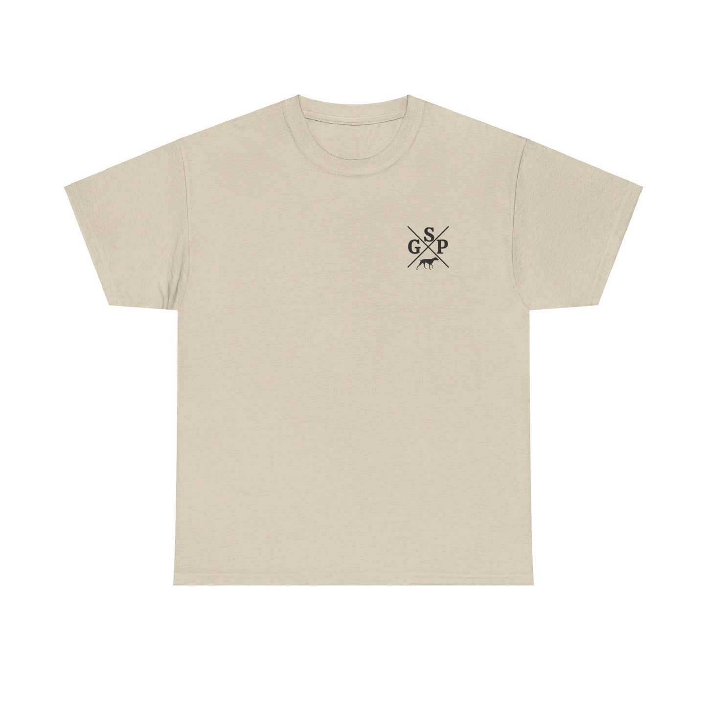 GSP | Cross Shirt | GSP X | German Shorthaired Pointer T shirt | Upland Hunting Shirt | GSP Pointing | Hunting Shirt | Bird Hunting