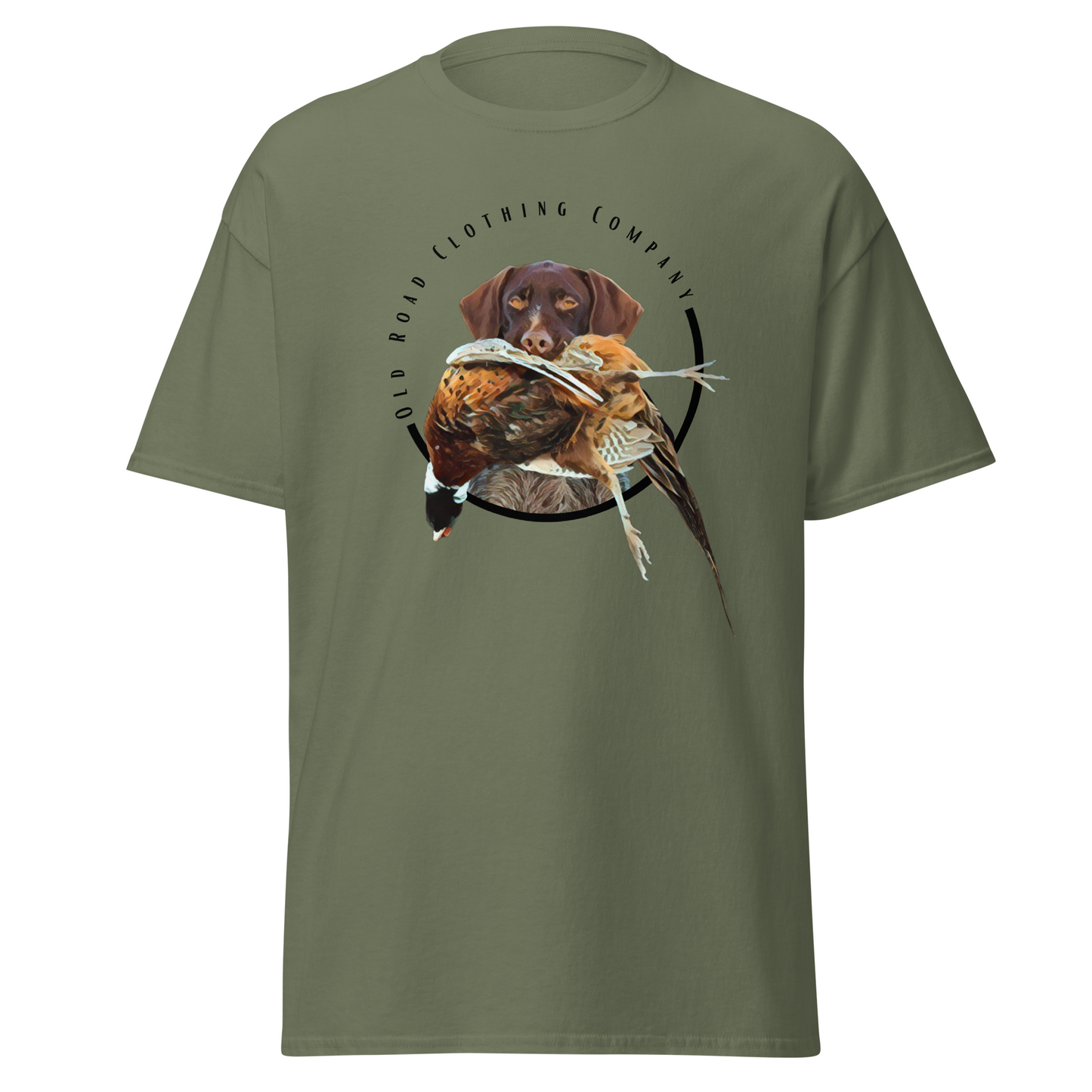 Pheasant Hunting T Shirt | German Shorthaired Pointer T Shirt | GSP T Shirt | Bird Hunting | Hunting Dog | Upland Hunting T Shirt
