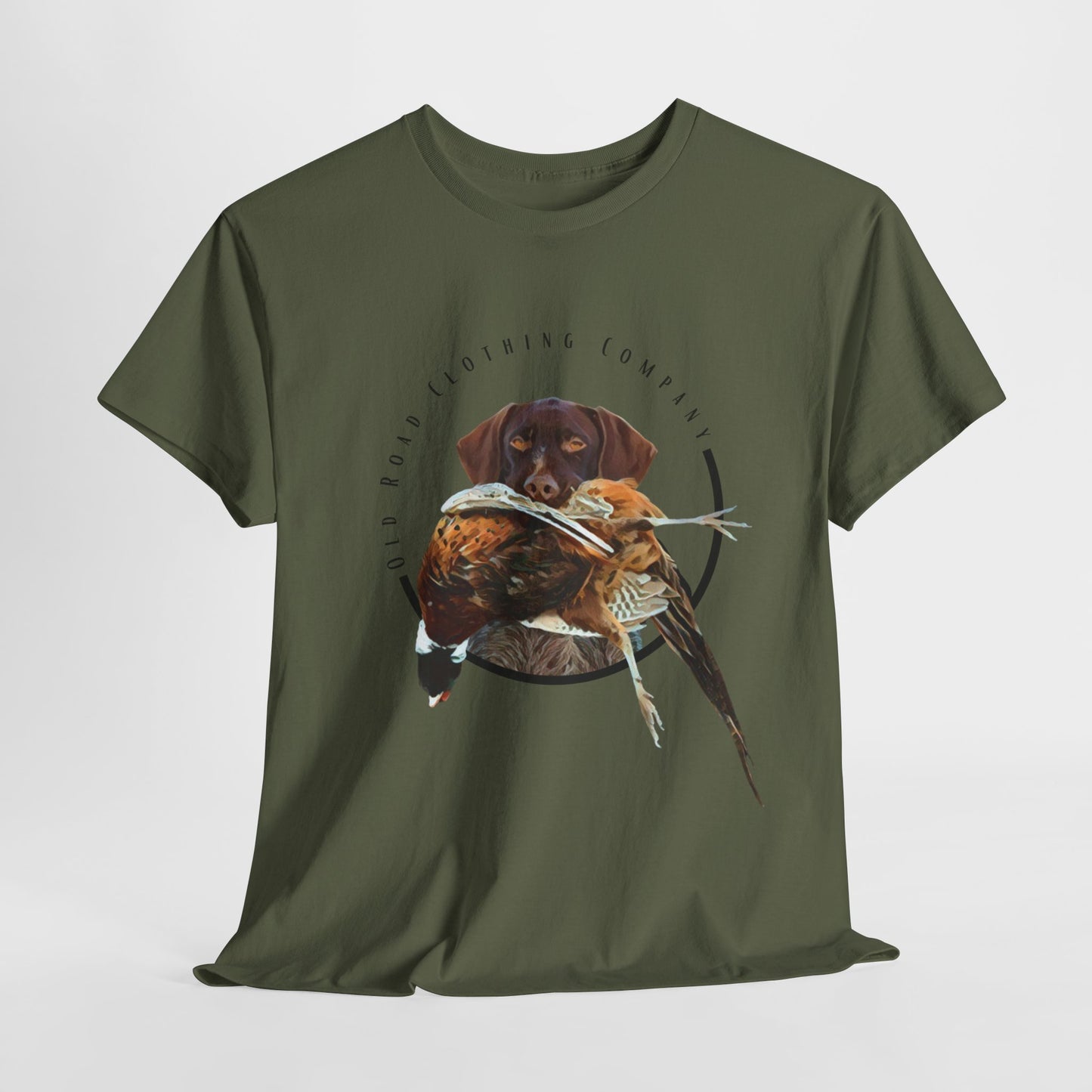 Pheasant Hunting T Shirt | German Shorthaired Pointer T Shirt | GSP T Shirt | Bird Hunting | Hunting Dog | Upland Hunting T Shirt