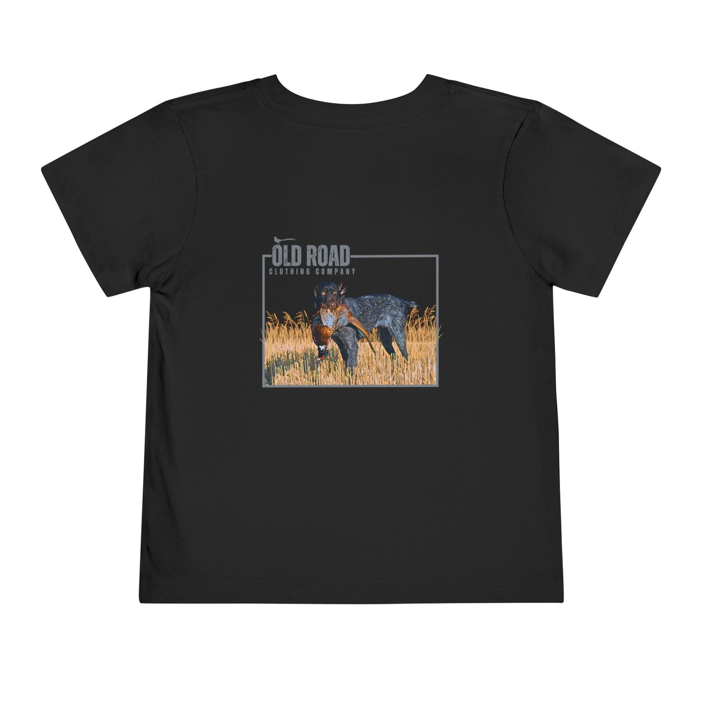 GSP Holding Pheasant Toddler T Shirt | Pheasant Hunting German Shorthaired Pointer | Pheasant Hunting Hoodie | Bird Hunting | Bird Dogs | Hunting Dog