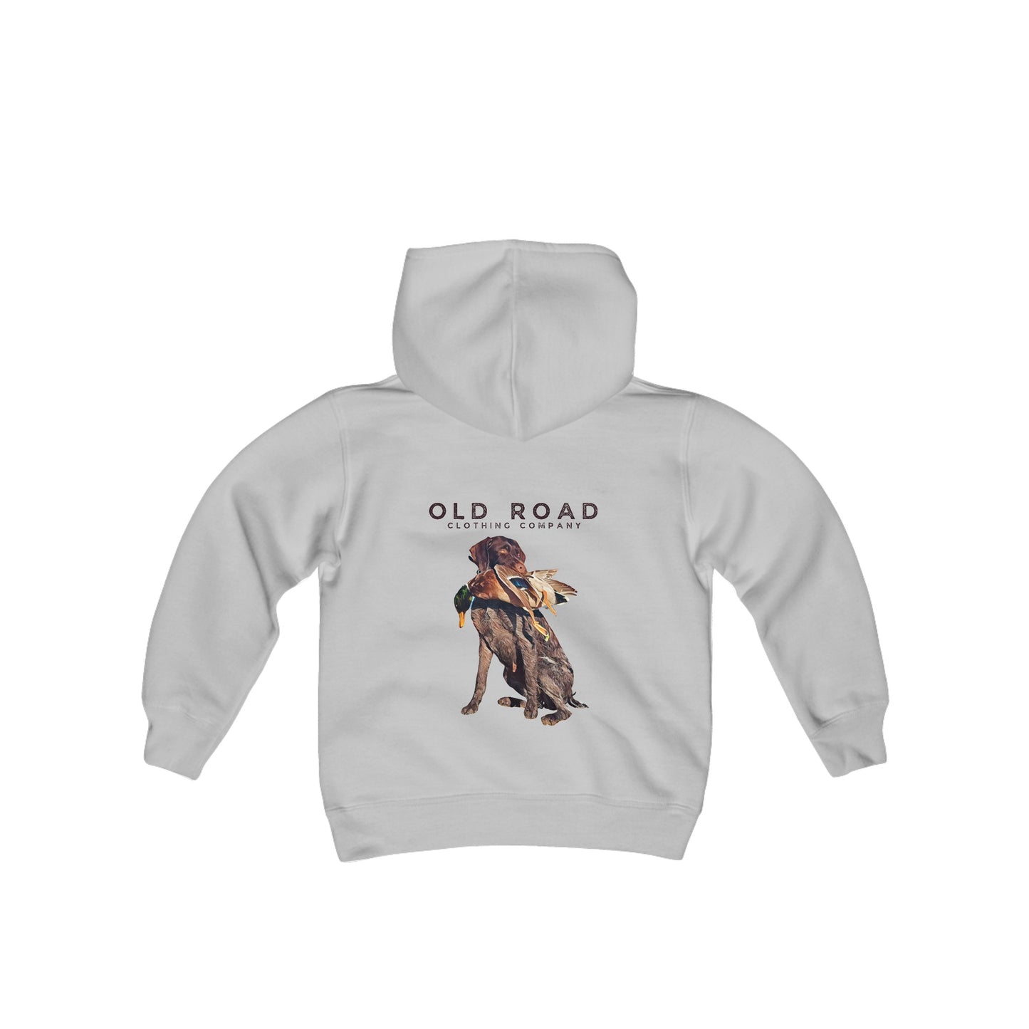 Youth German Wirehaired Pointer T Shirt | Duck Hunting Hoodie | Hunting Dogs | Bird Hunting | GWP Shirt | Dad and Son Matching | Youth Hoodie
