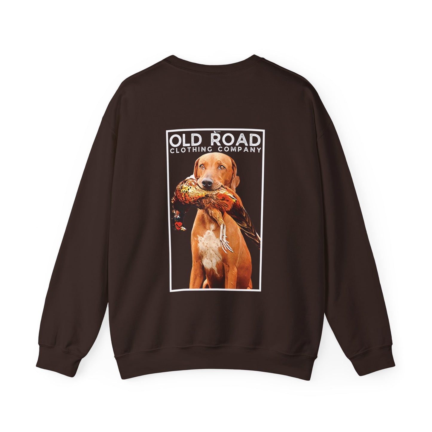 Crewneck Sweatshirt Vizsla Dog T Shirt | Pheasant Hunting T Shirt | Hunting Dog T Shirt | Upland Hunting T Shirt | Bird Hunting T Shirt | Bird Dog T Shirt
