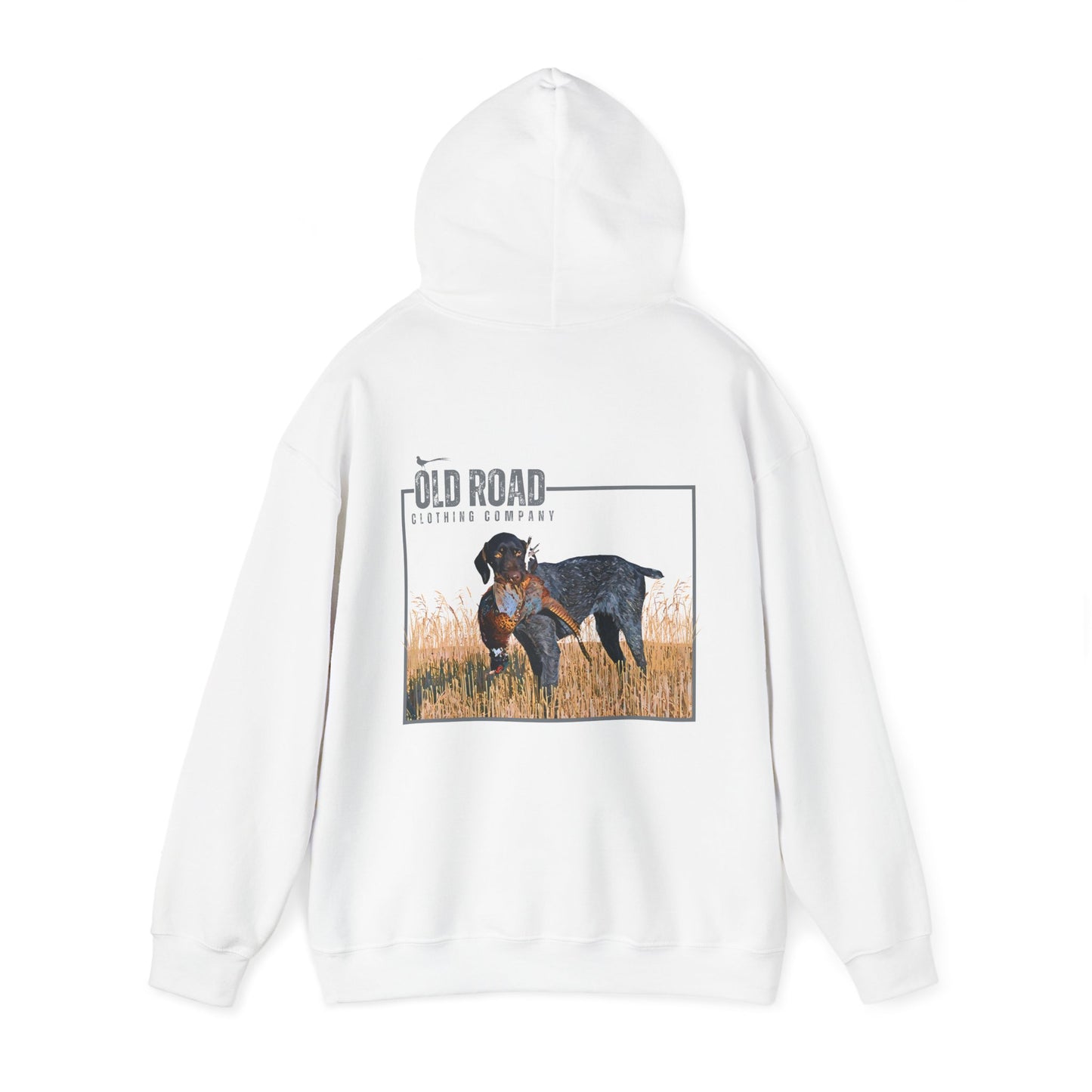GSP Holding Pheasant Pheasant Hunting German Shorthaired Pointer | Pheasant Hunting Hoodie | Bird Hunting | Bird Dogs | Hunting Dog