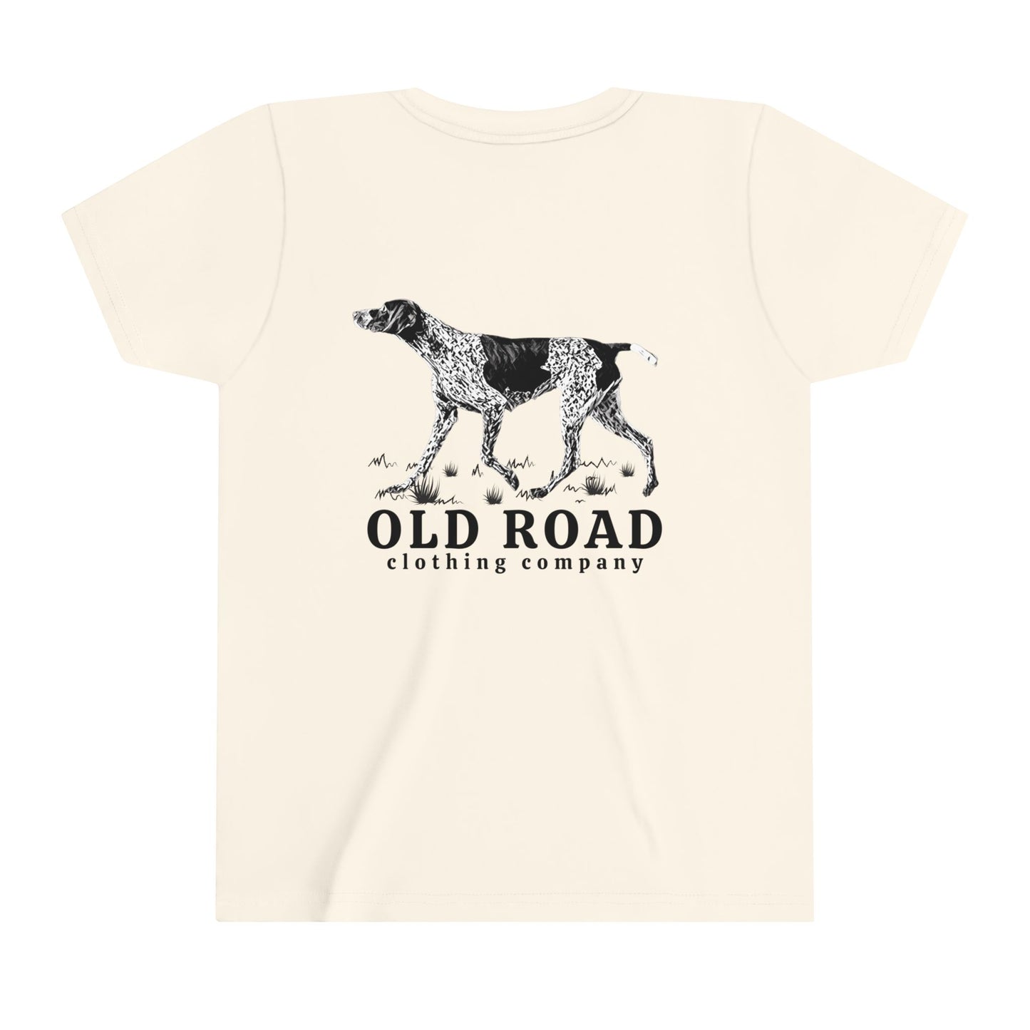 GSP Youht T Shirt | Cross Shirt | GSP X | German Shorthaired Pointer T shirt | Upland Hunting Shirt | GSP Pointing | Hunting Shirt | Bird Hunting