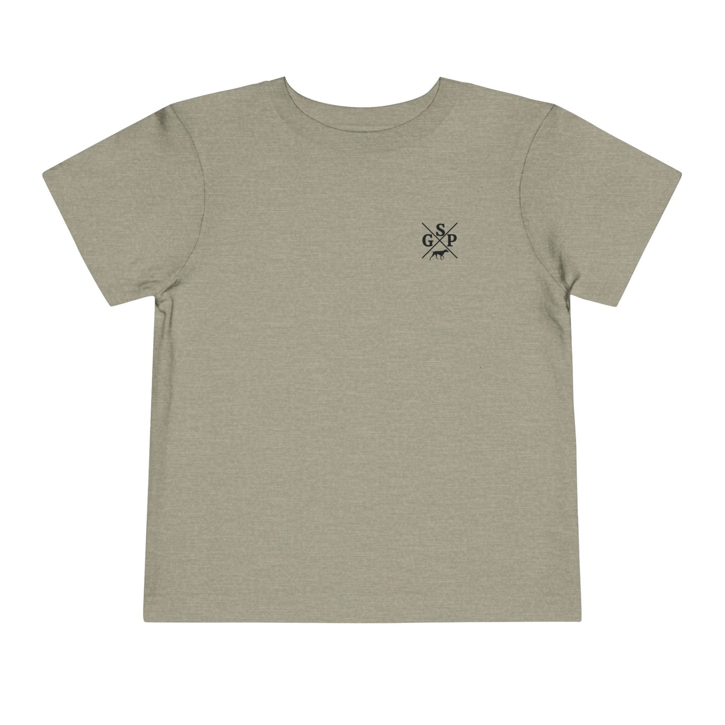 GSP Toddler T Shirt | Cross Shirt | GSP X | German Shorthaired Pointer T shirt | Upland Hunting Shirt | GSP Pointing | Hunting Shirt | Bird Hunting