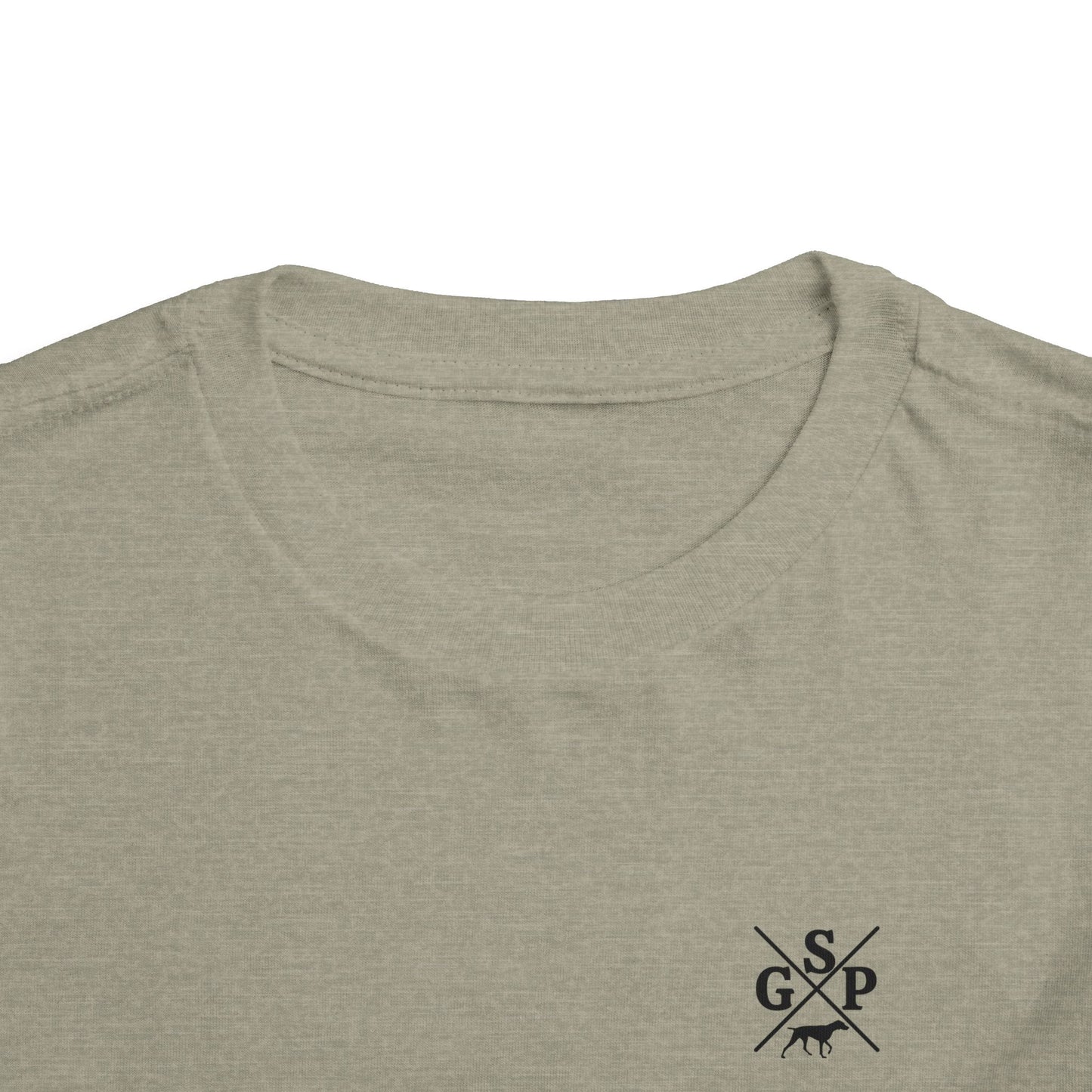 GSP Toddler T Shirt | Cross Shirt | GSP X | German Shorthaired Pointer T shirt | Upland Hunting Shirt | GSP Pointing | Hunting Shirt | Bird Hunting