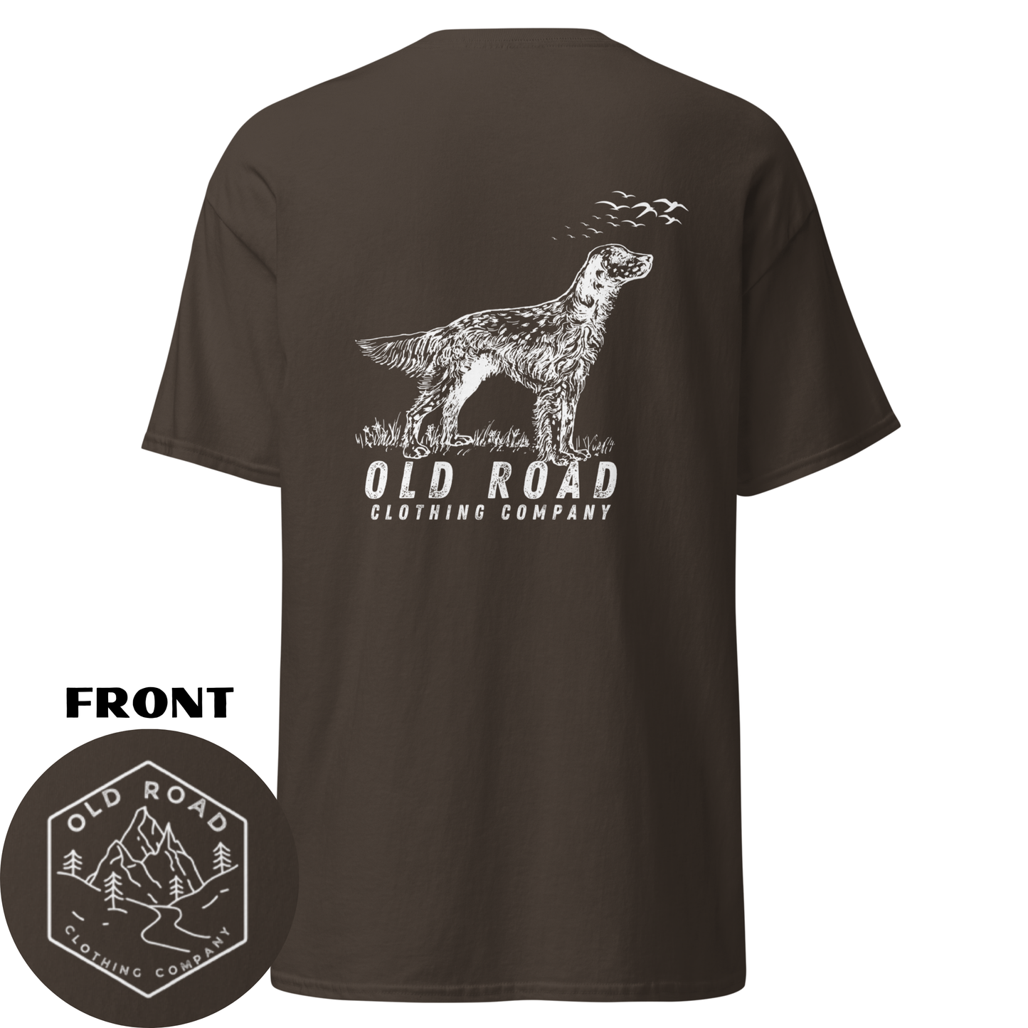 English Setter T Shirt | Bird Hunting T Shirt | Bird Dog | Working English Setter | Gifts for Hunters | English Setter Dog