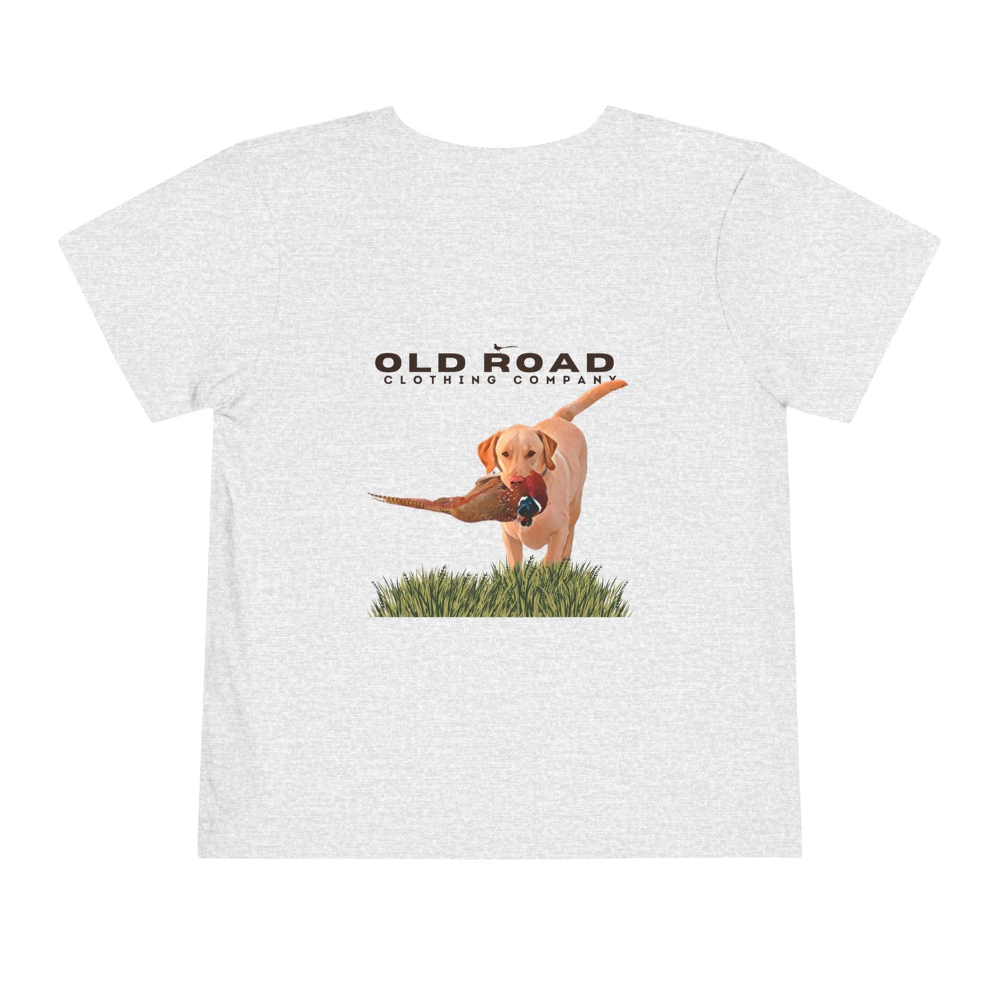 Labrador Retriever Toddler T Shirt | Pheasant Hunting | Yellow Lab | Working Labrador Dog | Hunting Dog | Lab and Pheasants | Bird Hunting T Shirt