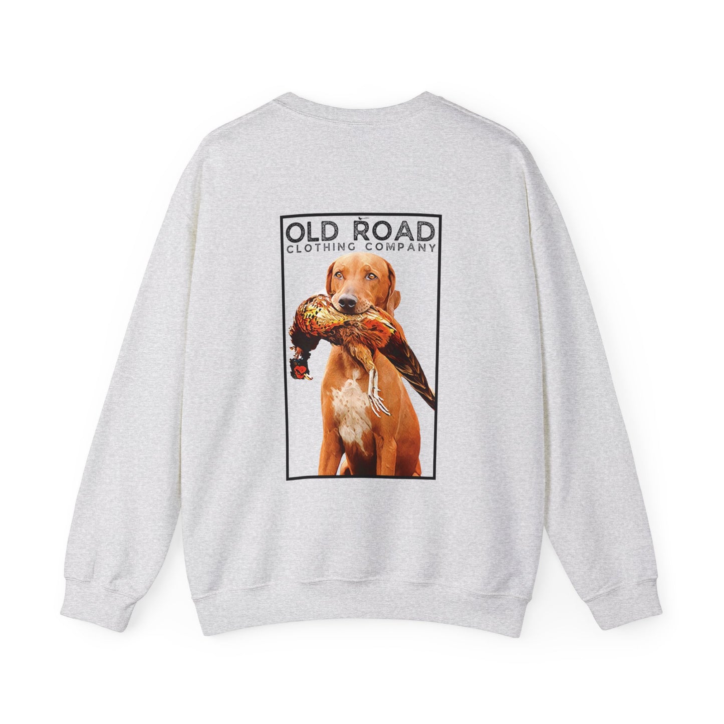 Crewneck Sweatshirt Vizsla Dog T Shirt | Pheasant Hunting T Shirt | Hunting Dog T Shirt | Upland Hunting T Shirt | Bird Hunting T Shirt | Bird Dog T Shirt