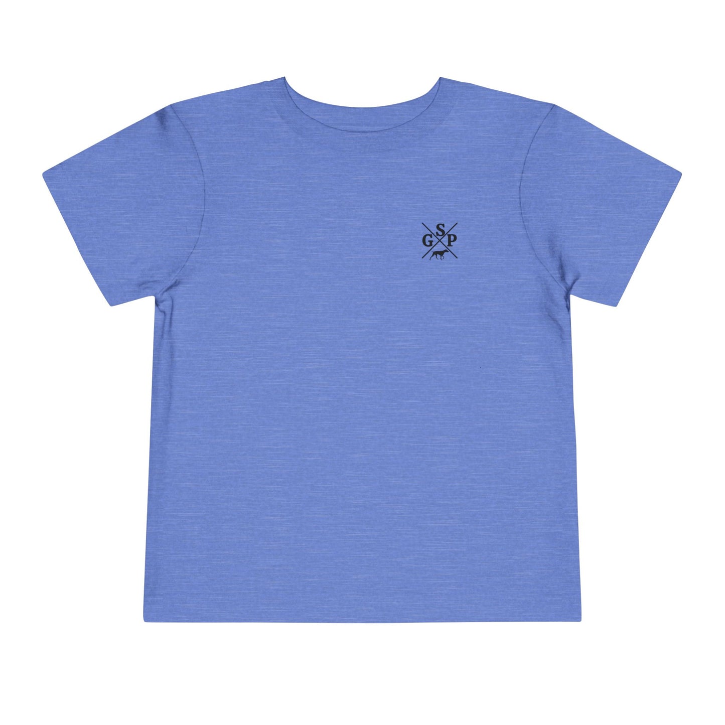 GSP Toddler T Shirt | Cross Shirt | GSP X | German Shorthaired Pointer T shirt | Upland Hunting Shirt | GSP Pointing | Hunting Shirt | Bird Hunting