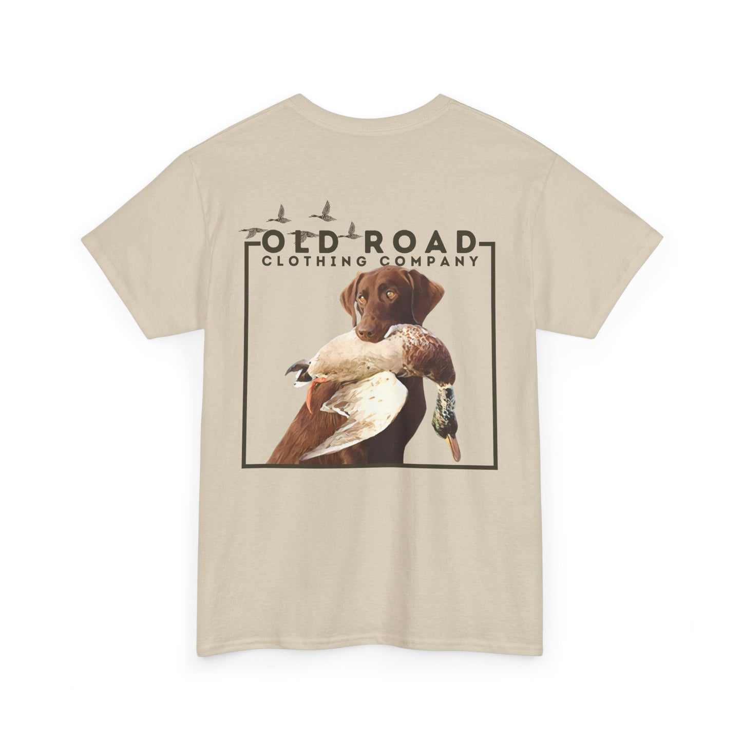 Labrador Retriever Duck Hunting T Shirt | Lab Retrieving Duck | Duck Hunting | Hunting Dog Shirt | Chocolate Lab | Waterfowl Shirt