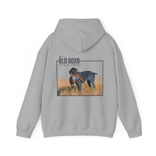 GSP Holding Pheasant Pheasant Hunting German Shorthaired Pointer | Pheasant Hunting Hoodie | Bird Hunting | Bird Dogs | Hunting Dog