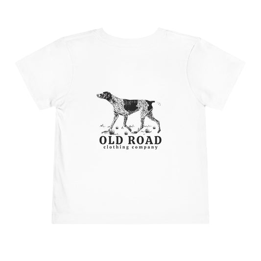 GSP Toddler T Shirt | Cross Shirt | GSP X | German Shorthaired Pointer T shirt | Upland Hunting Shirt | GSP Pointing | Hunting Shirt | Bird Hunting