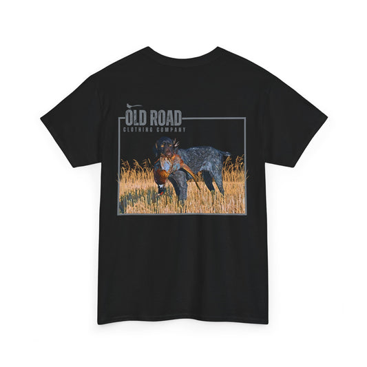 GSP Holding Pheasant T Shirt | Pheasant Hunting German Shorthaired Pointer | Pheasant Hunting Hoodie | Bird Hunting | Bird Dogs | Hunting Dog