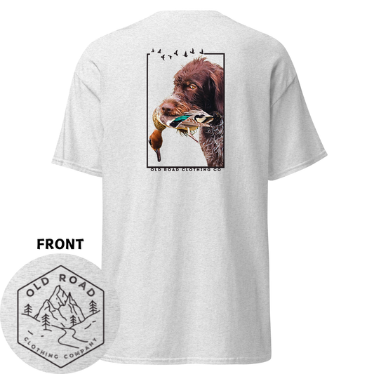 German Wirehaired Pointer T Shirt | GWP T Shirt | Duck Hunting T Shirt | Waterfowl T Shirt | Bird Hunting T Shirt | Hunting Dogs |