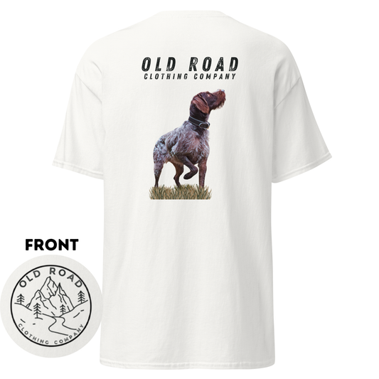GWP T Shirt | German Wirehaired Pointer T Shirt | Duck Hunting T Shirt | Waterfowl T Shirt | Upland Hunting T Shirt | Pheasant Hunting