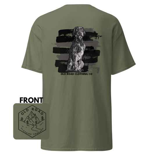 German Wirehaired Pointer T Shirt | Duck Hunting T Shirt | Waterfowl Hunting T Shirt | Bird Hunting T Shirt | GWP | Bird Dog T Shirt