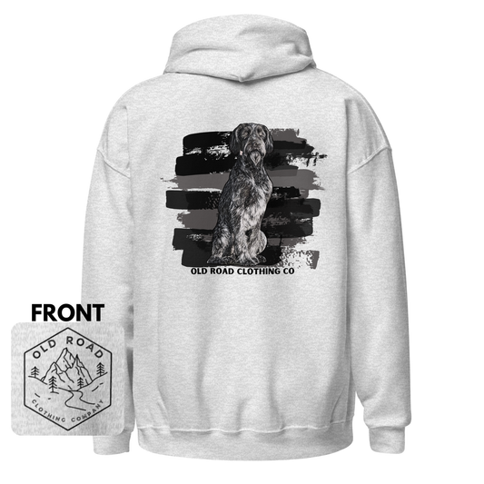German Wirehaired Pointer Hoodie | Duck Hunting Hoodie | Waterfowl Hunting Hoodie| Bird Hunting Hoodie | GWP | Bird Dog Hoodie