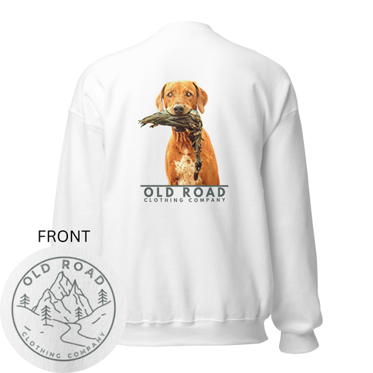 Crewneck Sweatshirt Vizsla Dog T Shirt | Hunting Dog T Shirt | Bird Dog T Shirt | Duck Hunting T Shirt | Working Dog T Shirt | Bird Hunting T Shirt