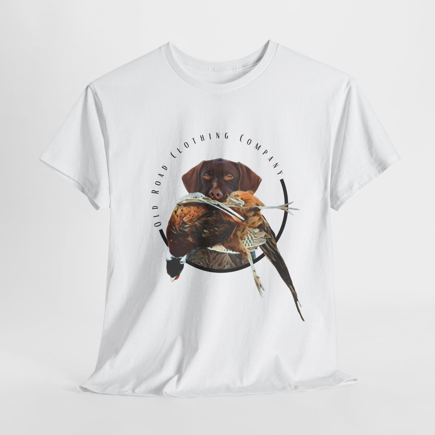 Pheasant Hunting T Shirt | German Shorthaired Pointer T Shirt | GSP T Shirt | Bird Hunting | Hunting Dog | Upland Hunting T Shirt